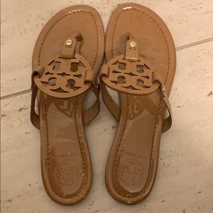 Tory Burch patent leather sandals